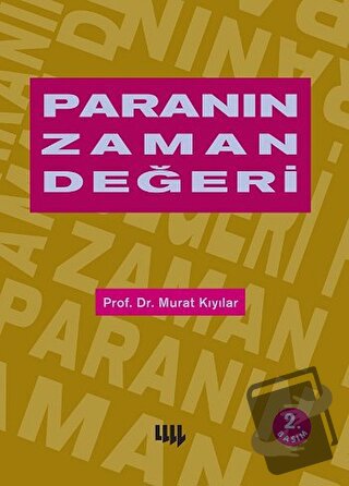 Paranın Zaman Değeri - Murat Kıyılar - Literatür Yayıncılık - Fiyatı -