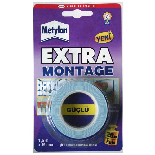 Pattex Extra Montaj Tamir Bandı 19Mmx1,50M 1871238 - - Pattex - Fiyatı