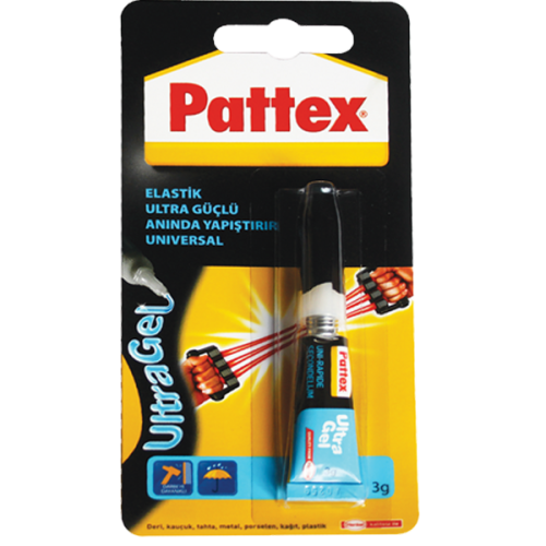 Pattex Japon Yapıştırıcı Gel Blisterli 3 Gr 1505805 - 16'lı Paket - - 