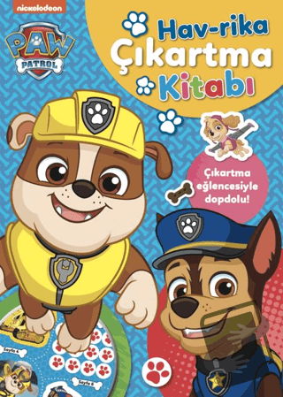 Paw Patrol Havrika Çıkartma Kitabı - Spin Master Paw - Beta Kids - Fiy