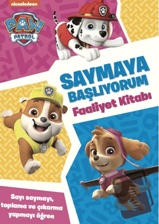 Paw Patrol Saymaya Başlıyorum - Spin Master Paw - Beta Kids - Fiyatı -