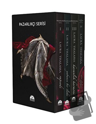 Pazarlıkçı Serisi (4 Kitap Kutulu) - Laura Thalassa - Martı Yayınları 