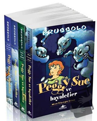 Peggy Sue ve Hayaletler Serisi Takım Set (4 Kitap) - Serge Brussolo - 