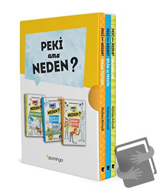 Peki Ama Neden Kutulu Set (3 Kitap) - Giuliana Rotondi - Domingo Yayın