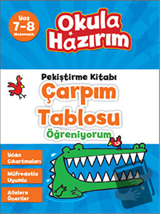 Pekiştirme Kitabı Çaprım Tablosu Öğreniyorum - David Kirkby - Doğan Eg