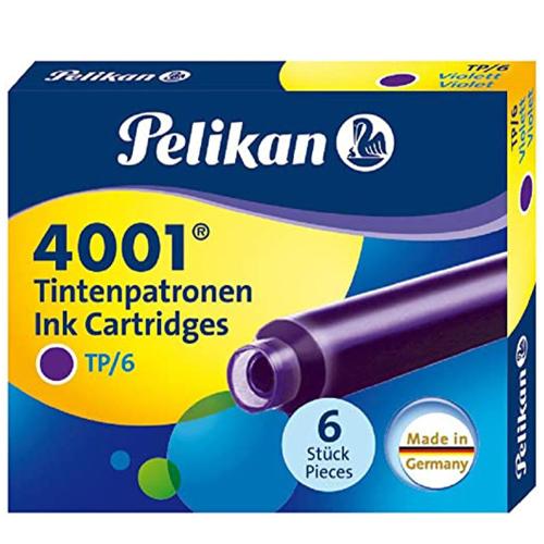 Pelikan Dolma Kalem Kartuşu Küçük Violet 6 Lı 4001 - - Pelikan - Fiyat