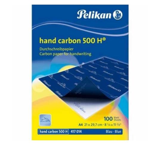 Pelikan Karbon Kağıdı 100 Lü A4 Mavi 500 H - 100'lü Paket - - Pelikan 