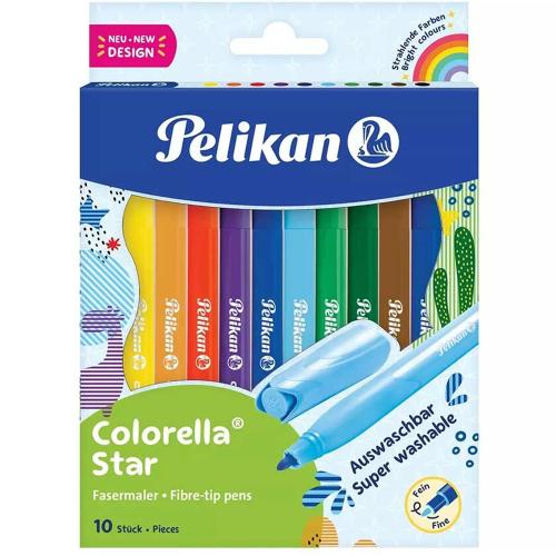 Pelikan Keçeli Kalem Colorella 10 Lu Kutu 822 299 - - Pelikan - Fiyatı