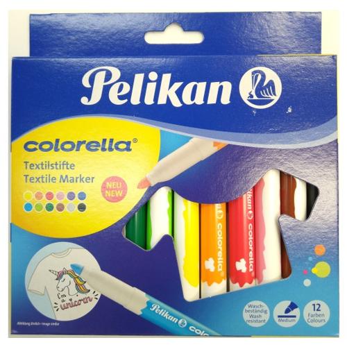 Pelikan Tekstil Kalemi Colorella 12 Li 815 584 - - Pelikan - Fiyatı - 