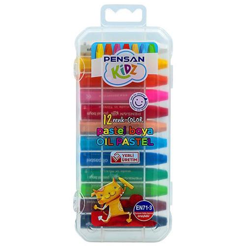 Pensan Pastel Boya Kidz Pratik Kutulu 12 Renk 99967 - - Pensan - Fiyat