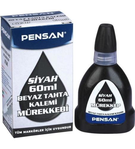 Pensan Tahta Kalemi Mürekkebi Siyah 100 Ml 4009 - - Pensan - Fiyatı - 