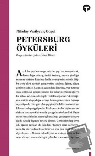 Petersburg Öyküleri - Nikolay Vasilyeviç Gogol - Turkuvaz Kitap - Fiya