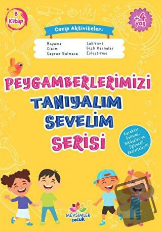 Peygamberlerimizi Tanıyalım Sevelim Serisi 8 Kitap Takım - Saadah Taib