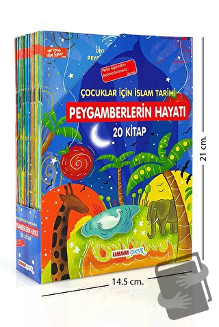 Peygamberlerin Hayatı (20 Kitap Kutulu Yeni Set, Kuşe) - A. Cude es-Sa