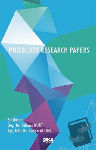 Philology Research Papers - Gülnaz Kurt - Gece Kitaplığı - Fiyatı - Yo