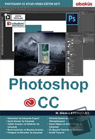 Photoshop CC (Eğitim Videolu) - M. Hikmet Aydıngüler - Abaküs Kitap - 