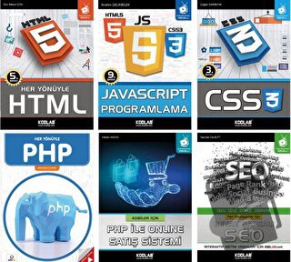 PHP ile WEB Programlama Seti 2 (6 Kitap Takım) - Kolektif - Kodlab Yay