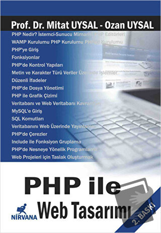 PHP ile Web Tasarımı - Mithat Uysal - Nirvana Yayınları - Fiyatı - Yor