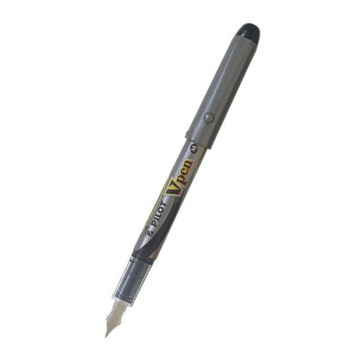 Pilot Dolma Kalem Vpen Silver Siyah Svp-4M-B - 12'li Paket - - Pilot -