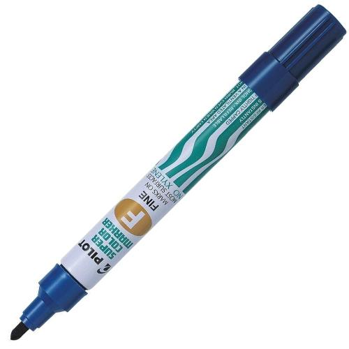 Pilot Permanent Marker Yuvarlak Mavi Sca-F - 12'li Paket - - Pilot - F