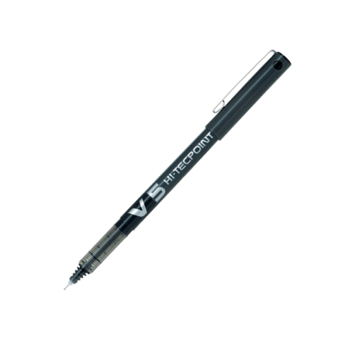 Pilot Roller Kalem Hi-Tecpoint İğne Uç 0.5 Mm Siyah Bx-V5-B - 12'li Pa