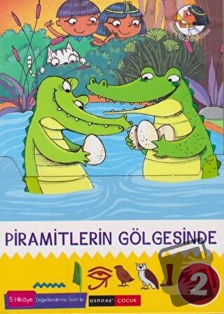 Piramitlerin Gölgesinde 5 Kitap 2. Seri - Poşetli - Kolektif - Gendaş 