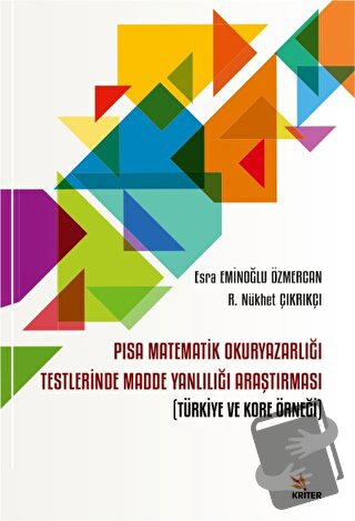 PISA Matematik Okuryazarlığı Testlerinde Madde Yanlılığı Araştırması -