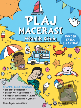 Plaj Macerası Etkinlik Kitabı - Kolektif - Remzi Kitabevi - Fiyatı - Y