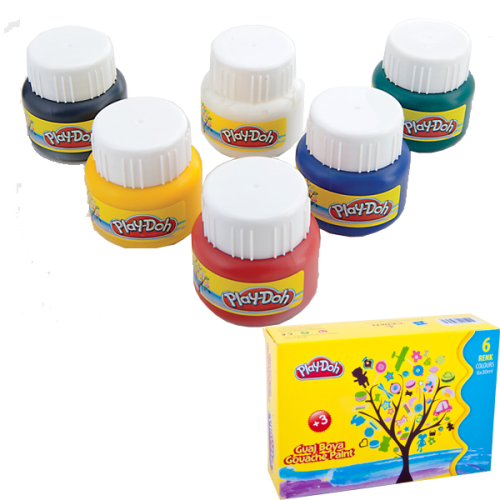 Play-Doh Guaj Boya 30 Ml 6 Renk Play-Gu001 - - Play-Doh - Fiyatı - Yor