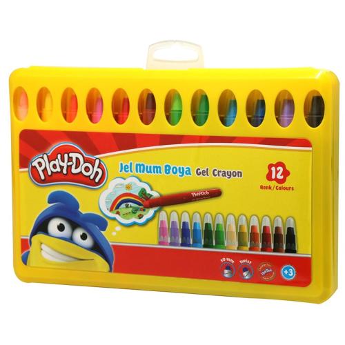 Play-Doh Jel Crayon 12 Renk Pp Box - - Play-Doh - Fiyatı - Yorumları -