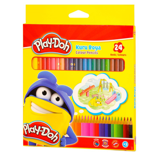 Play-Doh Kuru Boya Tam Boy 24 Renk Play-Ku003 - - Play-Doh - Fiyatı - 