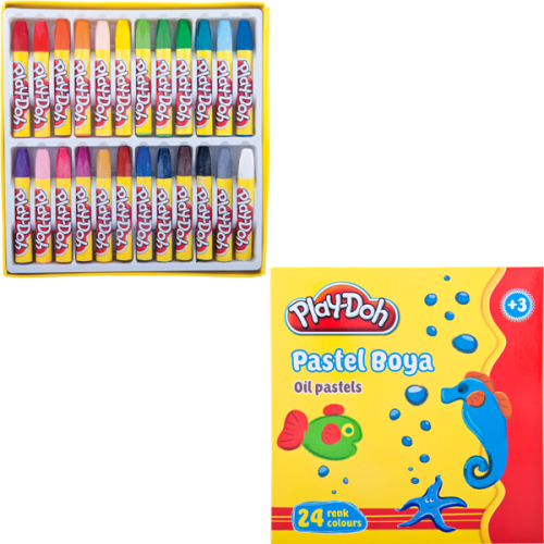 Play-Doh Pastel Boya 24 Renk Play-Pa004 - - Play-Doh - Fiyatı - Yoruml