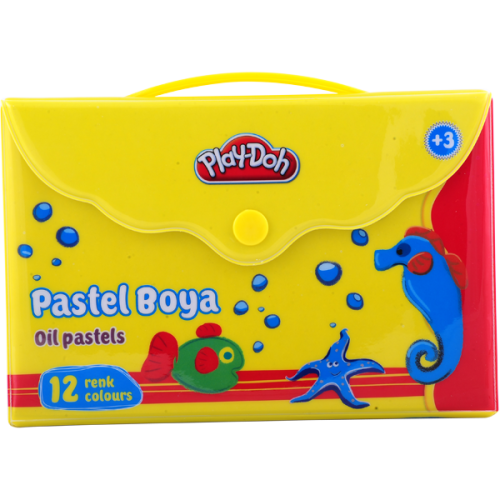 Play-Doh Pastel Boya Çantalı 12 Renk Play-Pa005 - - Play-Doh - Fiyatı 