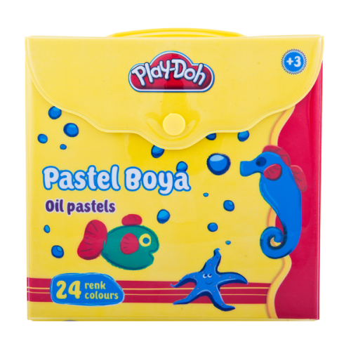 Play-Doh Pastel Boya Çantalı 24 Renk Play-Pa007 - - Play-Doh - Fiyatı 