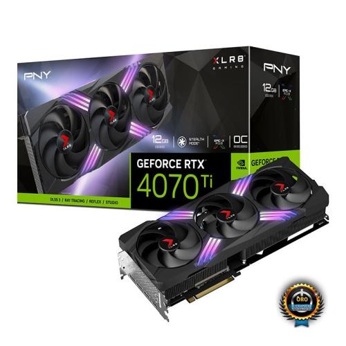 Pny Rtx4070Ti Xlr8 Gaming Verto 12Gb Gddr6X 192Bit Vcg4070T12Tfxxpb1 D