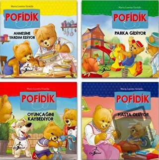 Pofidik (4 Kitap Takım) - Maria Loretta Giraldo - Çocuk Gezegeni - Fiy