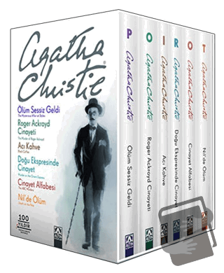 Poirot Seçkisi Set (6 Kitap Takım) (Ciltli) - Agatha Christie - Altın 