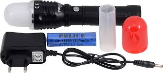 Polıce Ps-22 Cree Led + Zoom + Magnet Şarjlı El Feneri - - Polıce - Fi