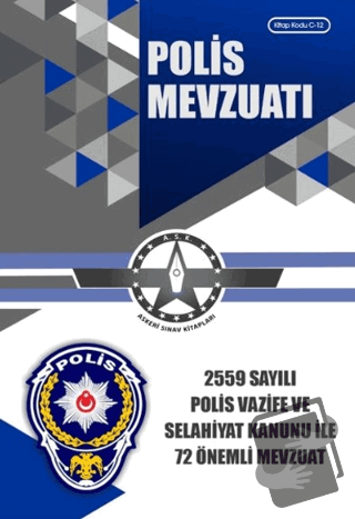 Polis Mevzuatı - Mehmet Er - Askeri Sınav Kitapları - Fiyatı - Yorumla