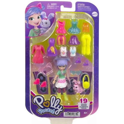 Polly Pocket Farklı Kombin Eğlencesi Oyun Setleri - - Polly Pocket - F