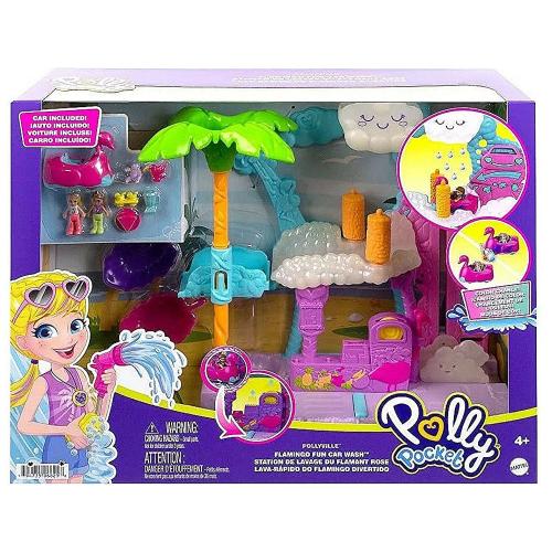 Polly Pocket Flamingo Araba Su Eğlencesi Seti - - Polly Pocket - Fiyat