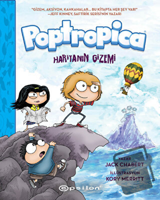 Poptropica 1 - Haritanın Gizemi - Jack Chabert - Epsilon Yayınevi - Fi