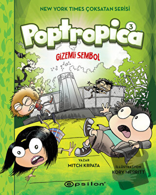 Poptropica 3 - Gizemli Sembol - Mitch Krpata - Epsilon Yayınevi - Fiya