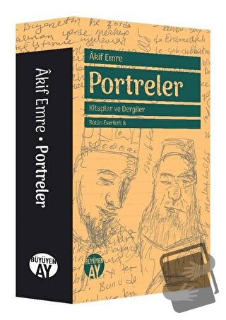 Portreler - Kitaplar ve Dergiler - Akif Emre - Büyüyen Ay Yayınları - 