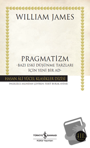 Pragmatizm - William James - İş Bankası Kültür Yayınları - Fiyatı - Yo