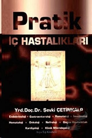 Pratik İç Hastalıkları - Şevki Çetinalp - Asya Tıp Kitabevi - Fiyatı -