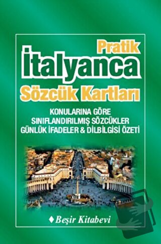 Pratik İtalyanca Sözcük Kartları - B. Orhan Doğan - Beşir Kitabevi - F