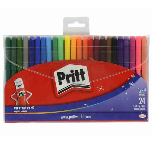 Pritt Keçeli Boya Kalemi 24 Renk 1774252 - - Pritt - Fiyatı - Yorumlar