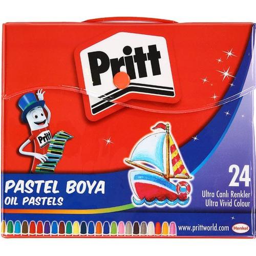 Pritt Pastel Boya Çantalı 24 Renk 1048064 - - Pritt - Fiyatı - Yorumla