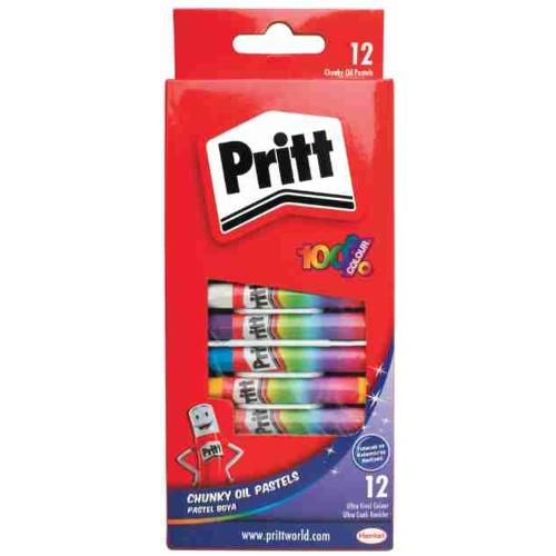 Pritt Pastel Boya Karton Kutu 12 Renk 1048061 - - Pritt - Fiyatı - Yor